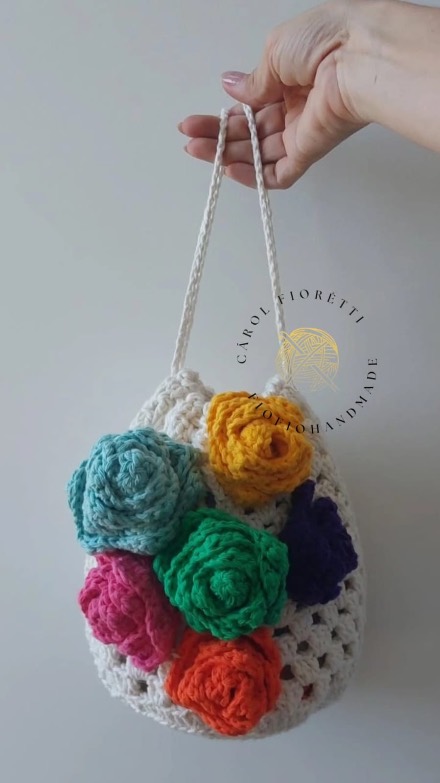 Peça de crochê